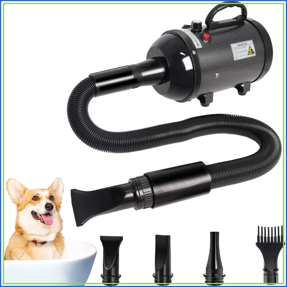 Pet Supplies Delivery - 5.2HP 3800W Dog Dryer for Large