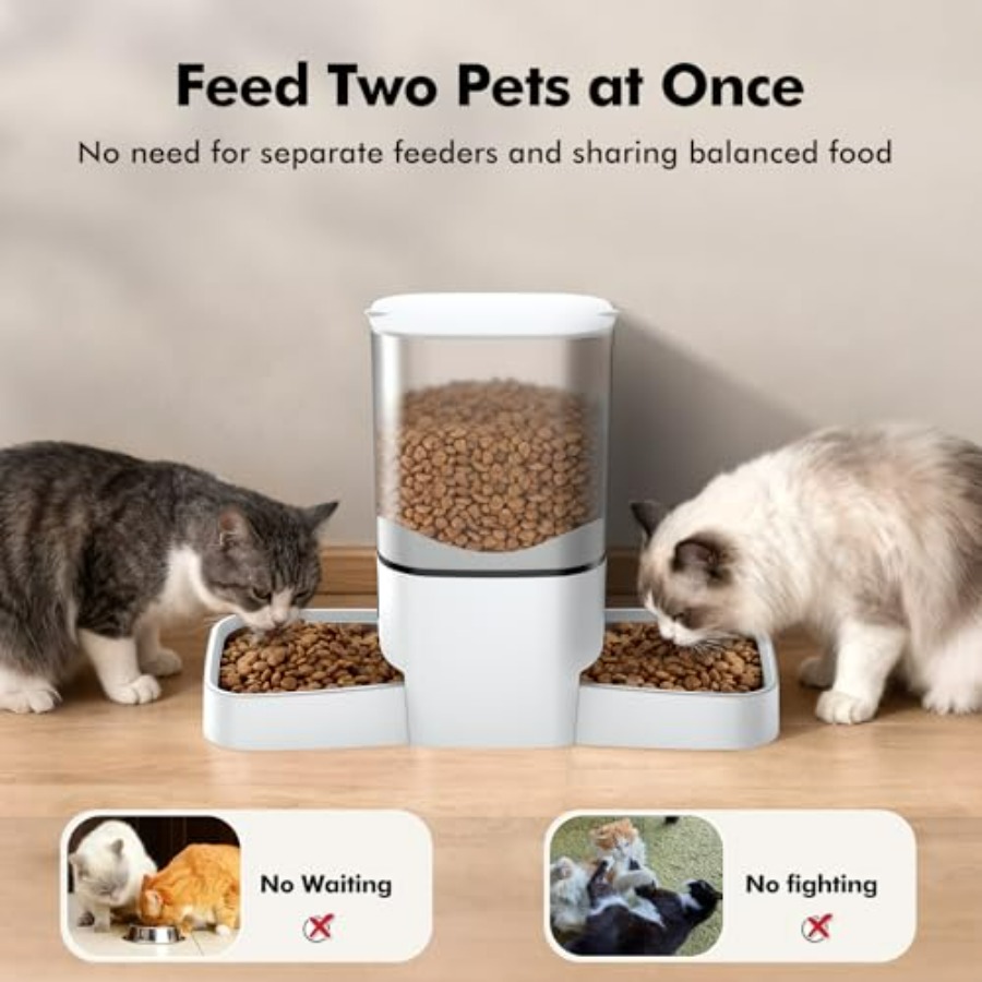 Automatic Cat Feeder for 2 Cat - Pet Supplies App recension och pris