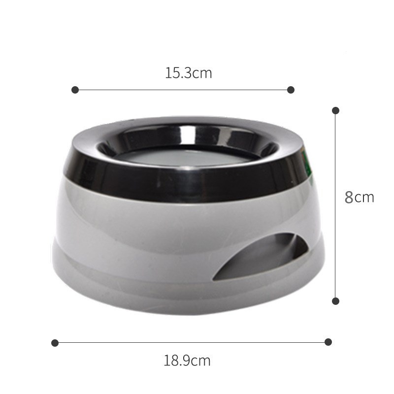 VZZ Pet Dog Bowls Floating Not - Slow Feeder Dog Bowl recension och pris