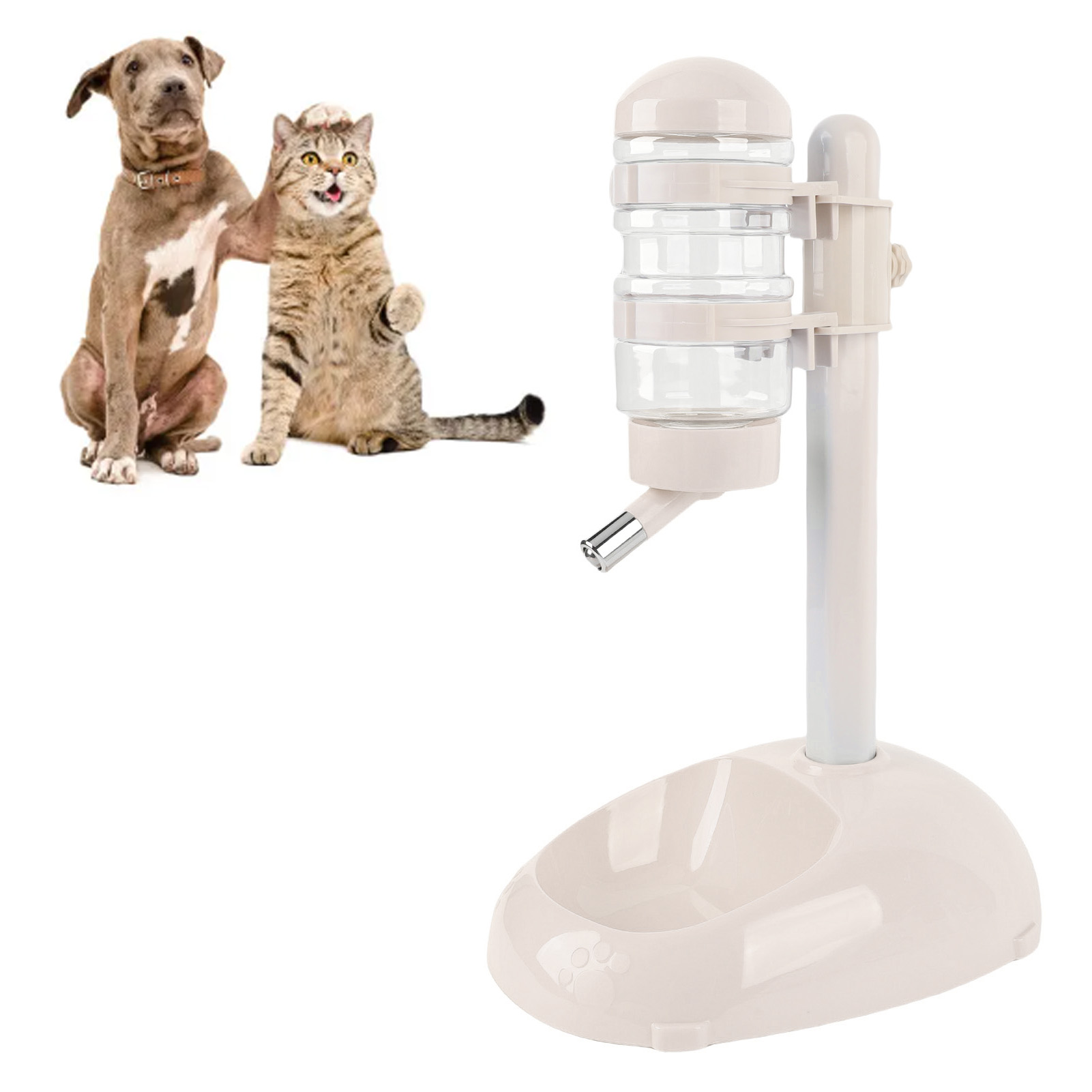 Bowl Bottle Standing Dispenser - Slow Feeder Dog Bowl recension och pris