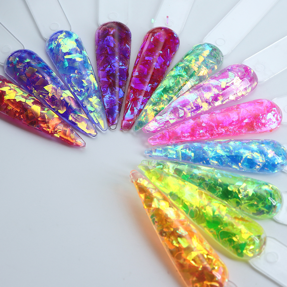 12 Grids/Box Iridescent Glitte - Pet Supplies Delivery recension och pris
