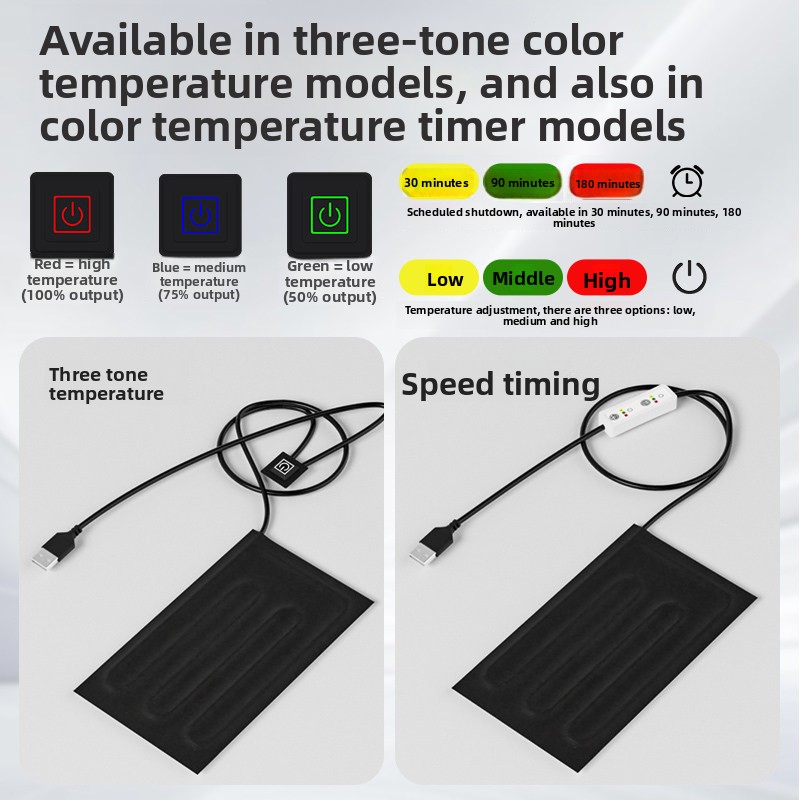 5v USB Parrot Bird Breeding In - Reptile Heating Mat recension och pris