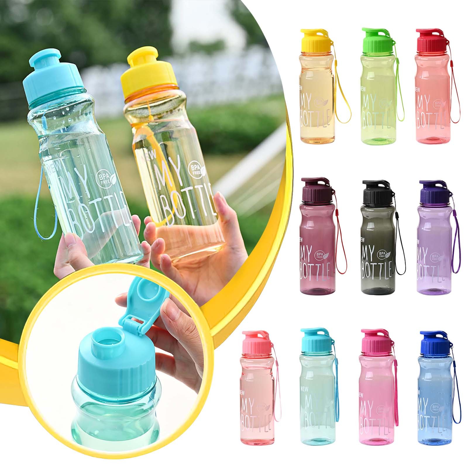 650ML Water Bottle Food Grade  - Pet Supplies Application recension och pris