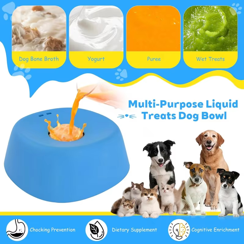 Liquid Slow Dog Bowls  Anti-sl - Slow Feeder Dog Bowl recension och pris