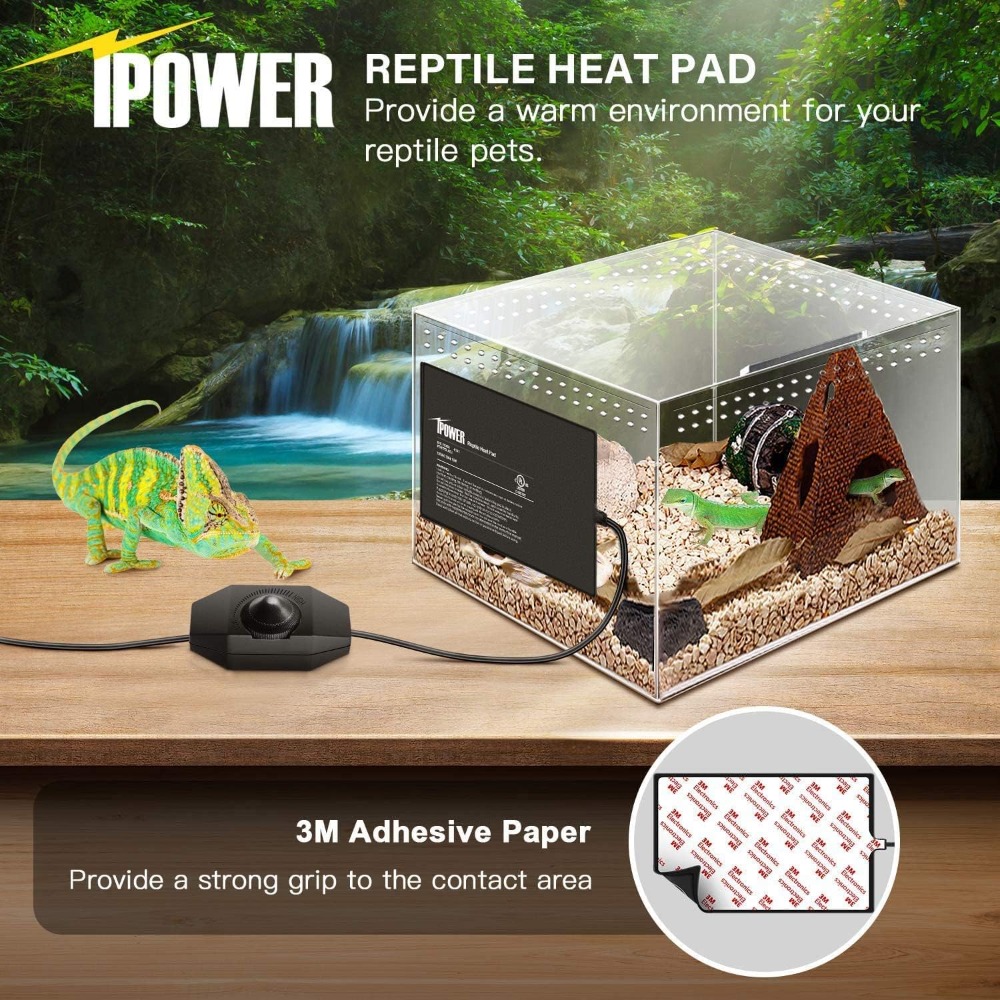 8x12 Inch 16W Reptile Heating  - Reptile Heating Mat recension och pris