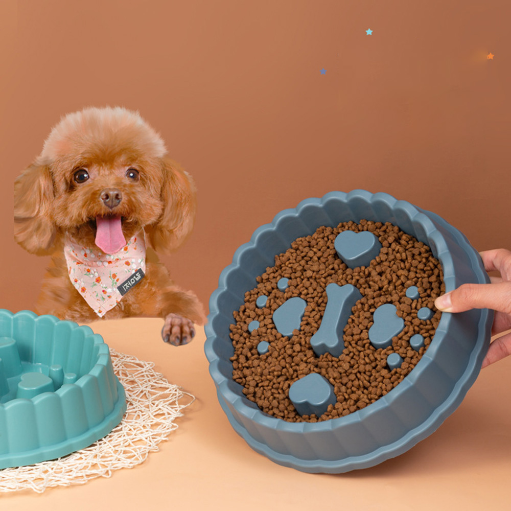 Anti-Choking Slow Feeder Dog B - Slow Feeder Dog Bowl recension och pris