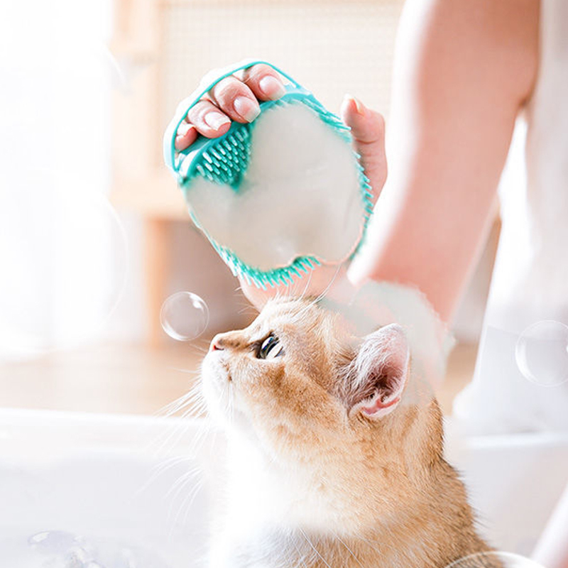 Soft Silicone Pet Bathing Brus - Pet Supplies Application recension och pris