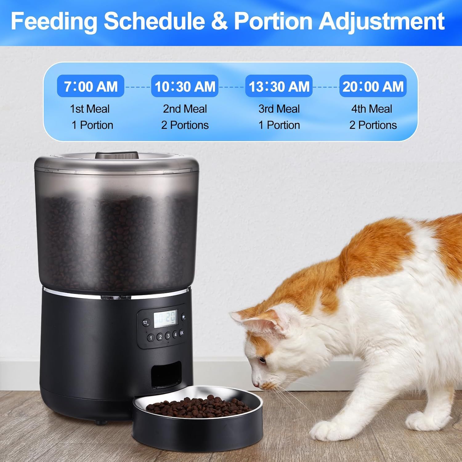 4L Automatic Smart Pet Cat Foo - Pet Supplies App recension och pris