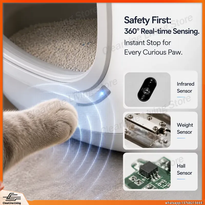 Smart Self Cleaning Cat Litter - Pet Supplies App recension och pris