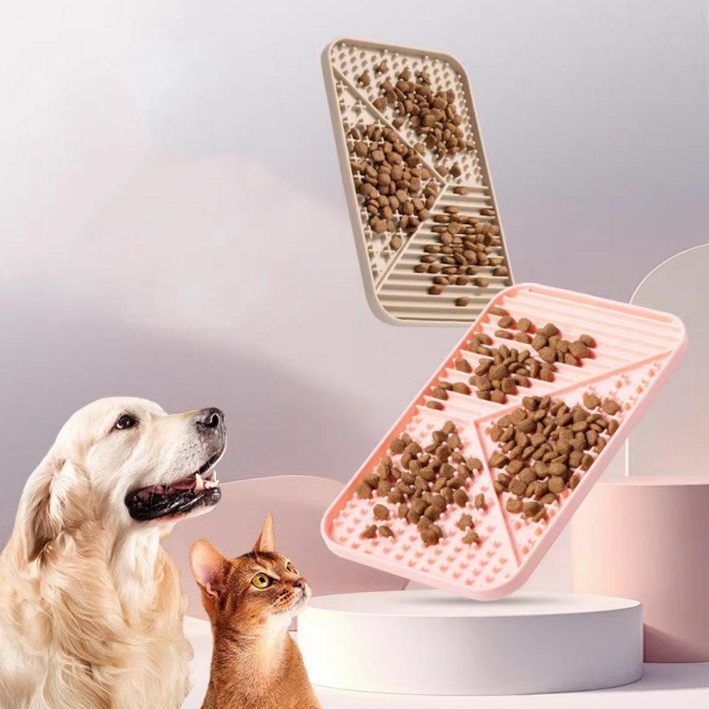 Silicone Material Pet Lick Mat - Slow Feeder Dog Bowl recension och pris