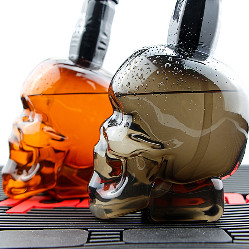 1Pc 500ml Skull Plastic Squirt - Pet Supplies Application recension och pris