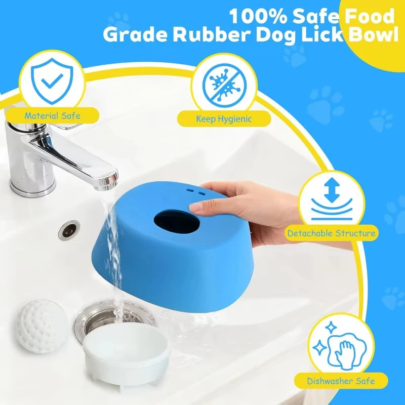 Slow Feeding Dog Lick Bowl, Bo - Slow Feeder Dog Bowl recension och pris