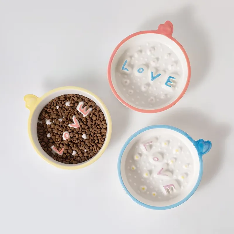 Ceramic Leak Proof Slow Feeder - Slow Feeder Dog Bowl recension och pris