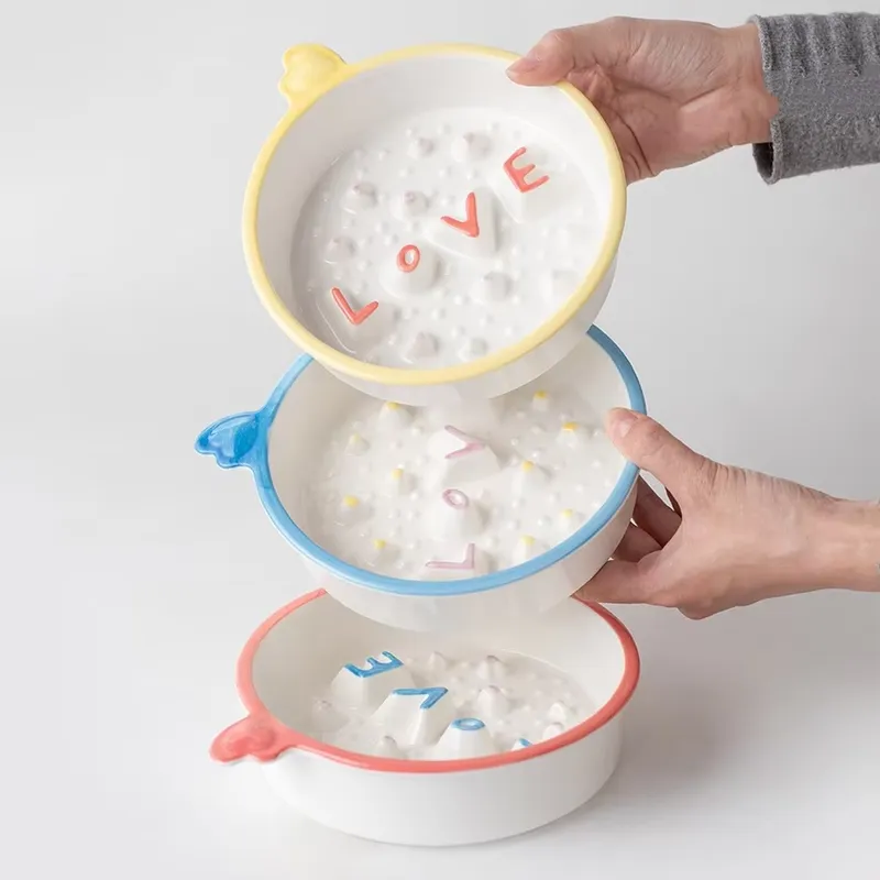 Ceramic Leak Proof Slow Feeder - Slow Feeder Dog Bowl recension och pris