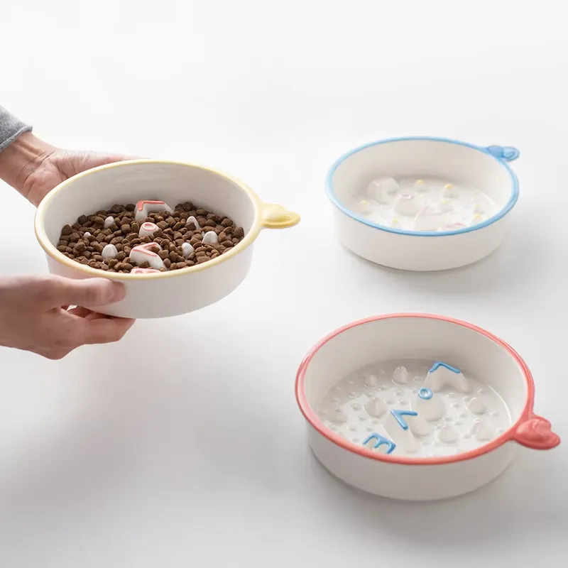 Ceramic Leak Proof Slow Feeder - Slow Feeder Dog Bowl recension och pris