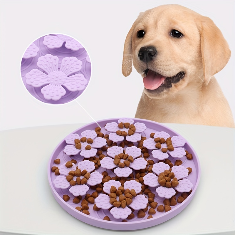 Silicone Pet Slow Feeder Mat D - Slow Feeder Dog Bowl recension och pris