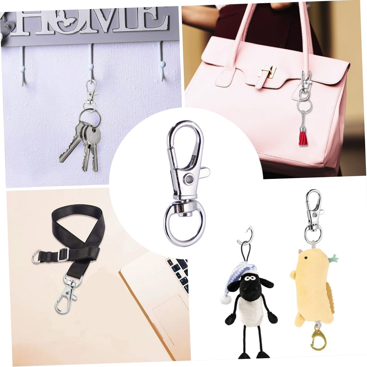 15/35pcs Keychain lobster claw - Pet Supplies Delivery recension och pris