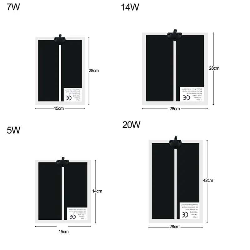 5W/14W/20W Pet Heating Pad Rep - Reptile Heating Mat recension och pris