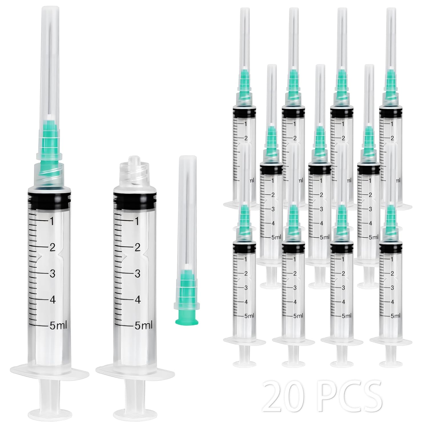 50 Pieces of 5ml Luer-Lock Syr - Pet Supplies Delivery recension och pris