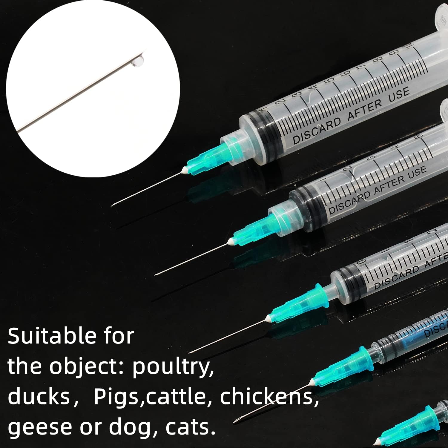 50 Pieces of 5ml Luer-Lock Syr - Pet Supplies Delivery recension och pris