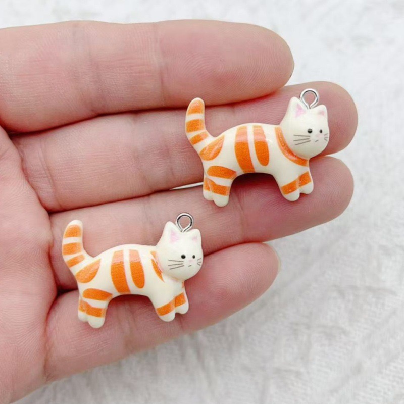 10pcs resin cartoon cat animal - Pet Supplies Delivery recension och pris