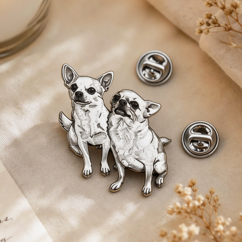 Custom Engrave Pet Photo Pins  - Pet Supplies Delivery recension och pris