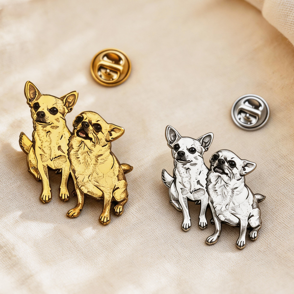 Custom Engrave Pet Photo Pins  - Pet Supplies Delivery recension och pris
