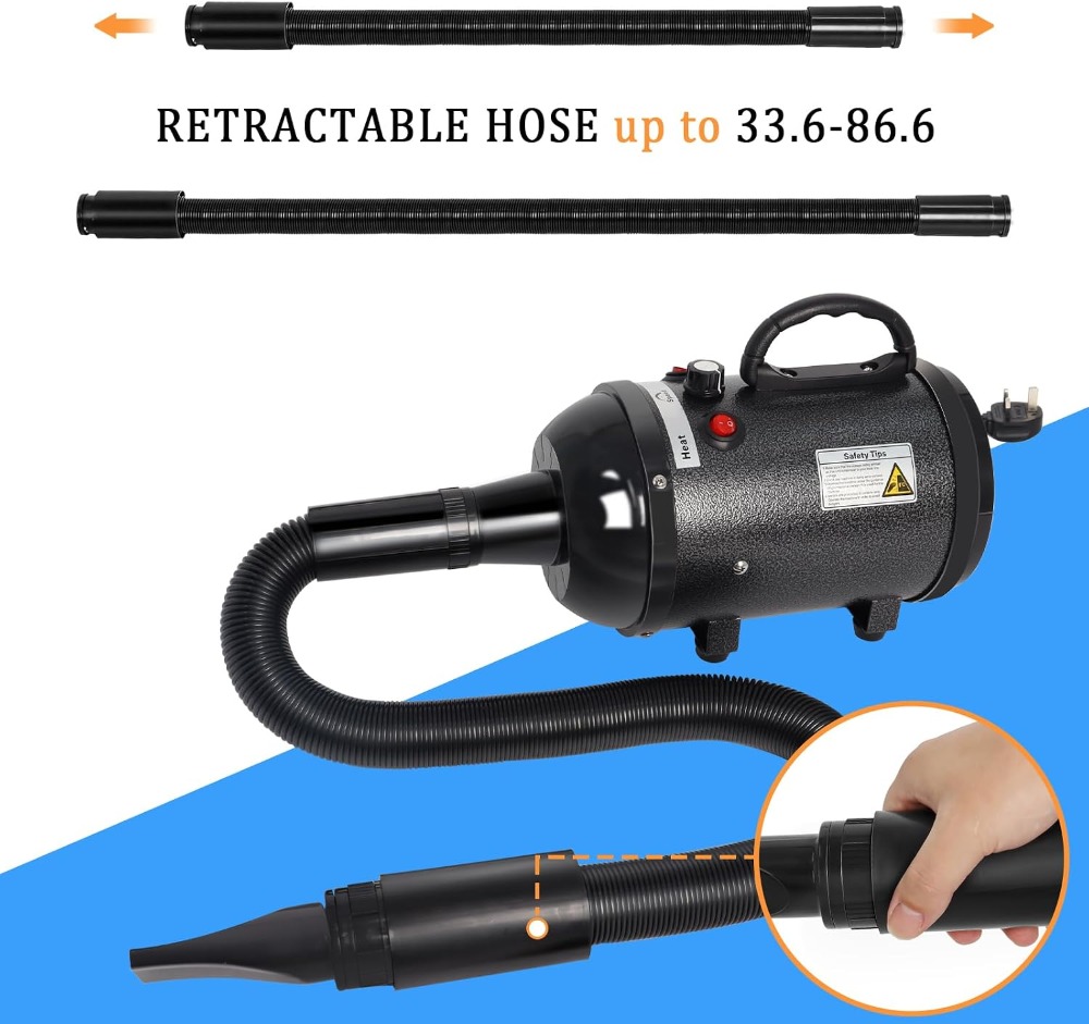 5.2HP 3800W Dog Dryer for Larg - Pet Supplies Delivery recension och pris