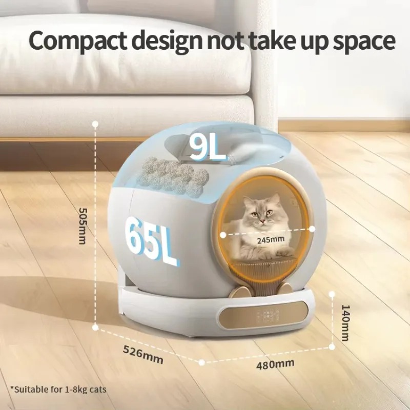 65L Large Space Cat Litter Box - Pet Supplies App recension och pris