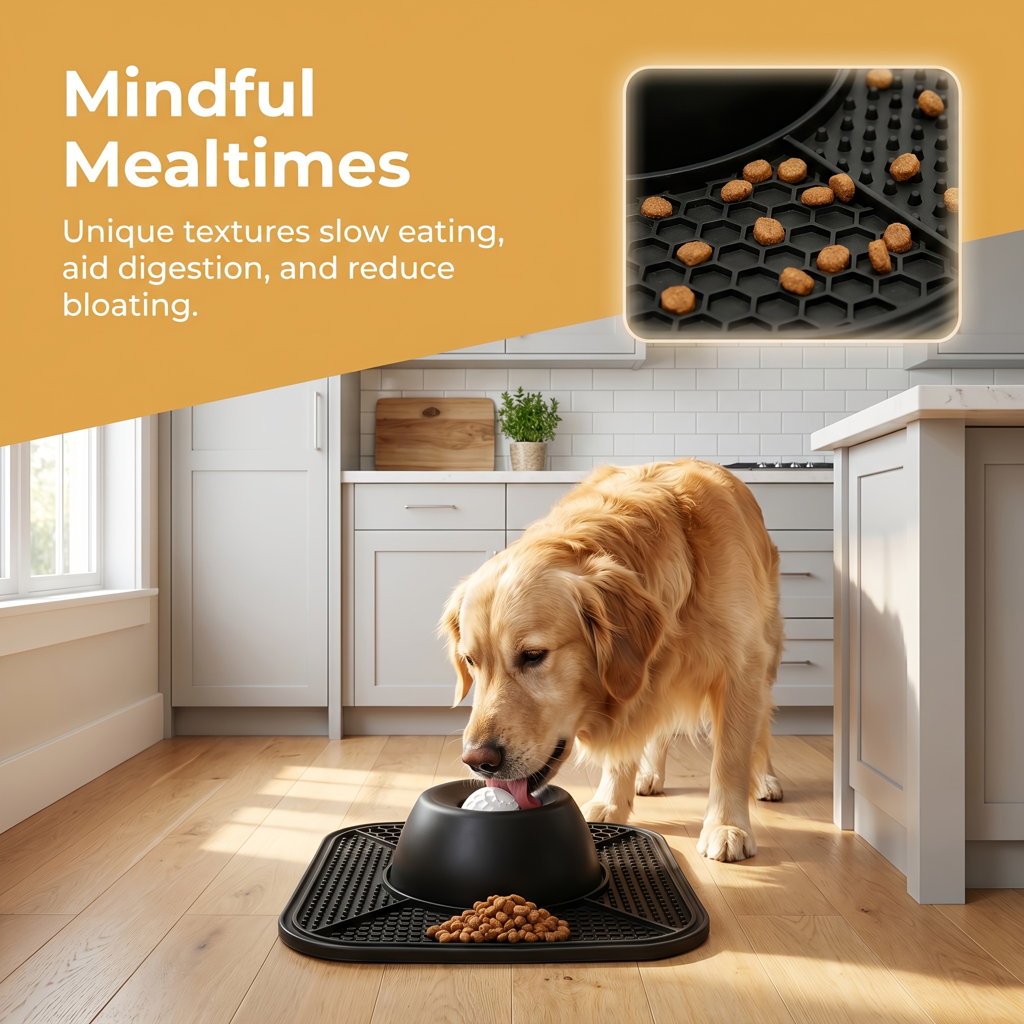 Non-Slip Dog Lick Mat With Slo - Slow Feeder Dog Bowl recension och pris