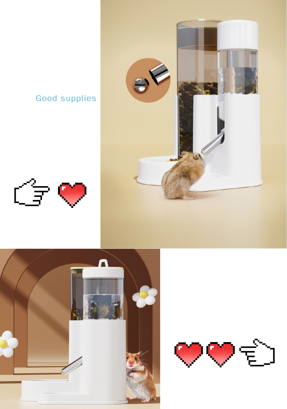 Large Capacity 2-in-1 Hamster  - Pet Supplies Application recension och pris