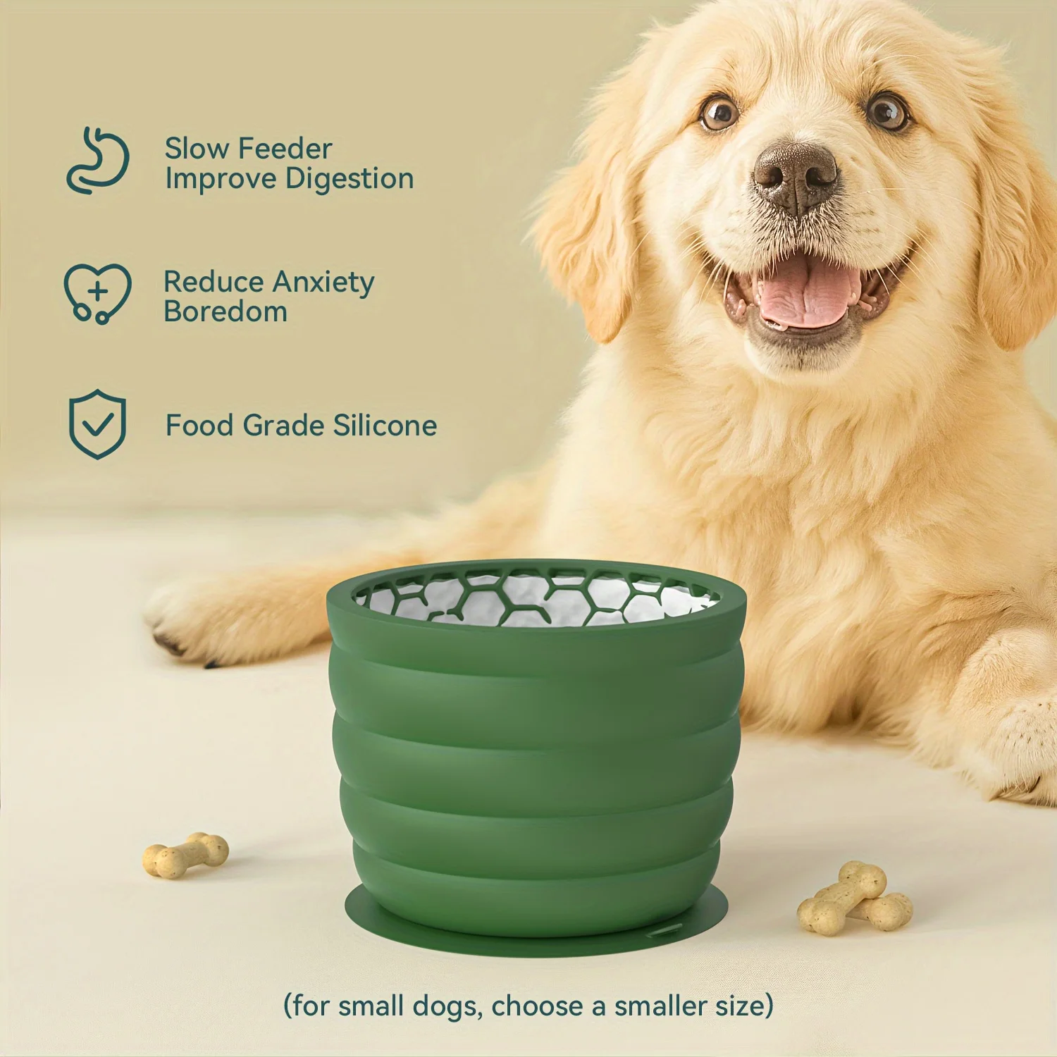 Silicone Slow Feeder Dog Bowl  - Slow Feeder Dog Bowl recension och pris