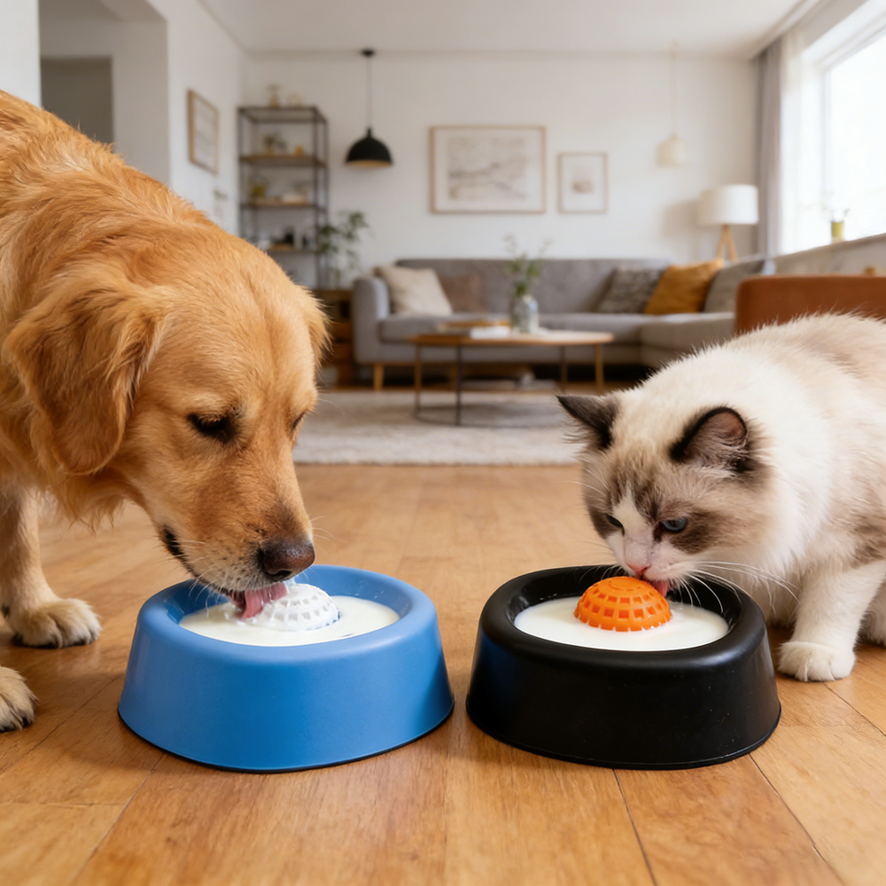 Dog lick Bowl Slow Feeder Dog  - Slow Feeder Dog Bowl recension och pris