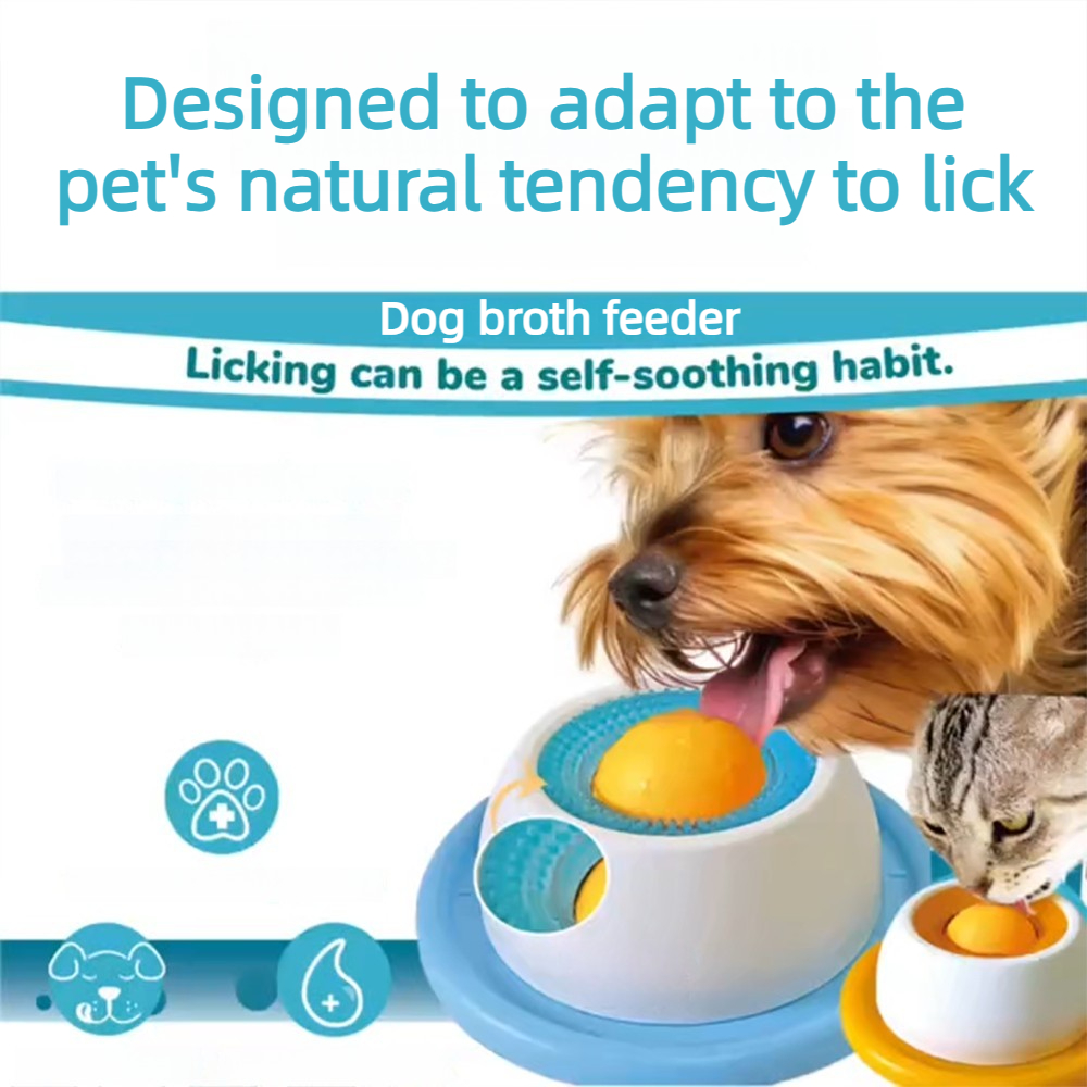 Funny Interactive Pet Lick Pro - Slow Feeder Dog Bowl recension och pris