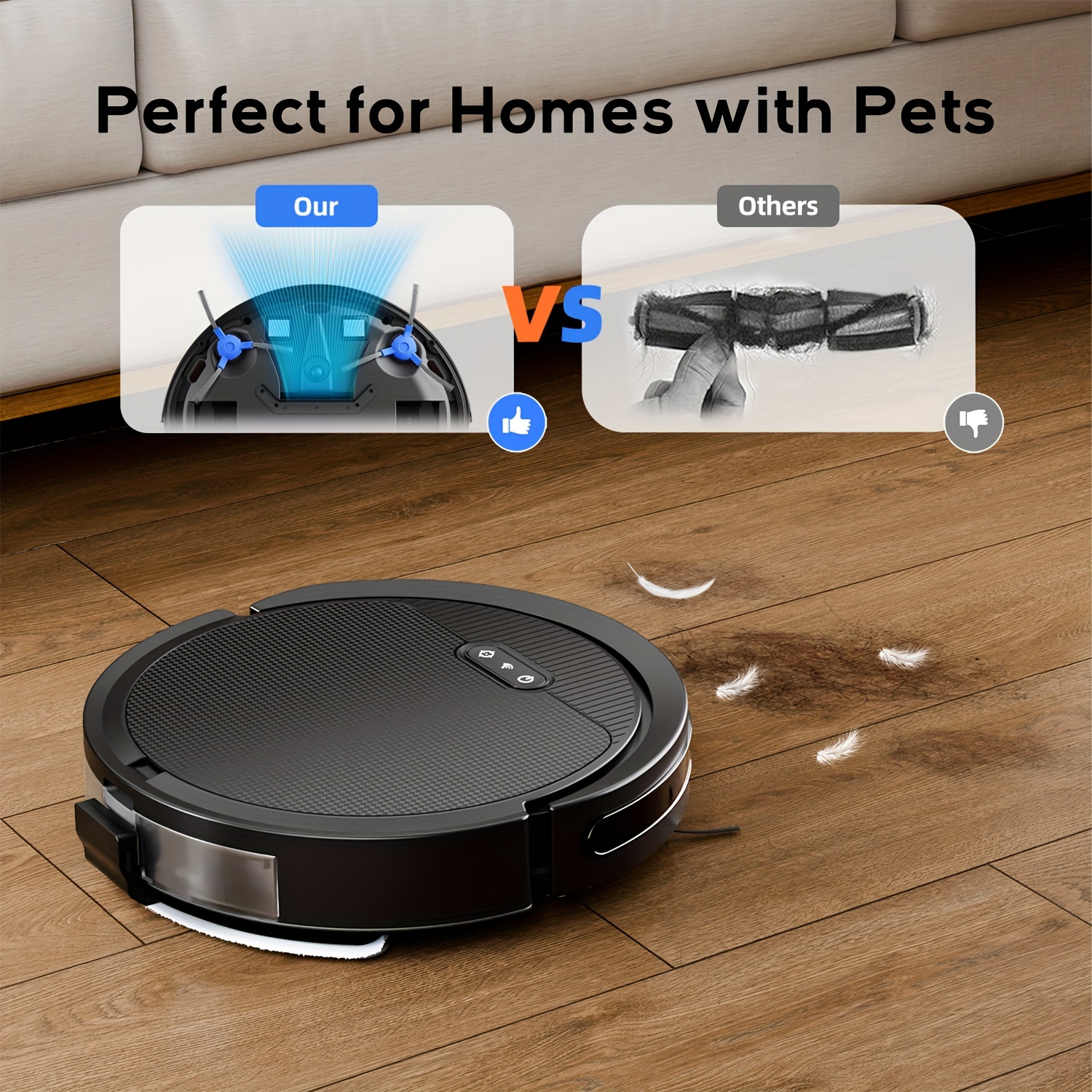 Robot Vacuum Cleaner, Strong S - Pet Supplies App recension och pris